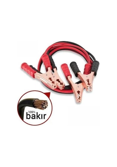 Akü Takviye Kablosu Seti 600 Amp 2,3Mt