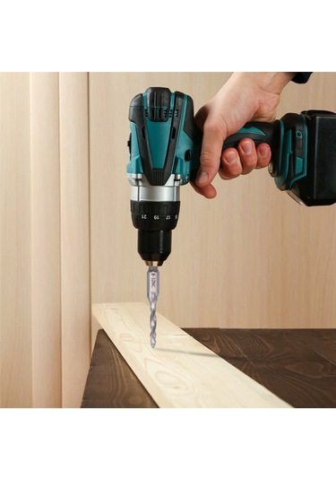 Parça Matkap Kılavuz Takımı Altıgen Şaftlı Sae Kombinasyon Matkap Ve Kılavuz Ucu Takımı