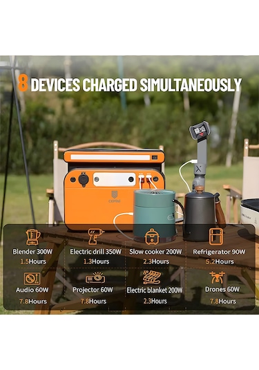 Cepini Gt500 500w Taşınabilir Güç İstasyonu Powerbank