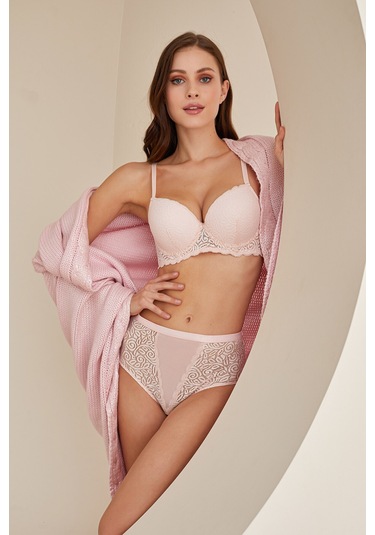 Loya Kadın Pudra Calvin Destekli Tek Sütyen Pudra