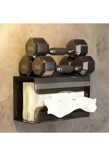 Duvara Monte Mendil Kutusu, Banyo, Yatak Odası, Şifonyer, Tezgah, Masa İçin Plastik Mendil Kutusu, Beyaz Mendil Kutusu.