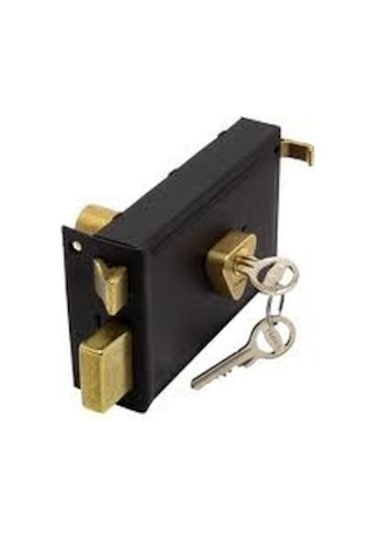 Trajlı Demir Kapı Kilidi 14 Cm Bahçe Kapısı Kilit karşılıksız