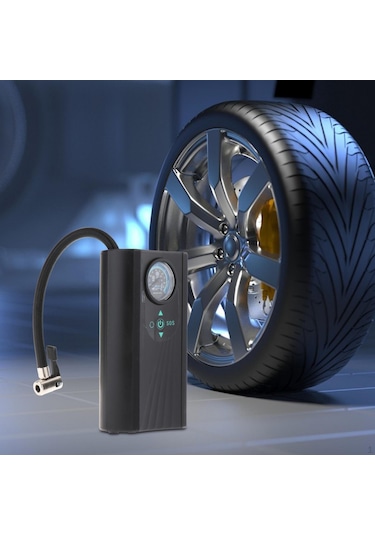 Lastik Şişirme Hava Pompası Araba Elektrikli 12 V Dc Evrensel Çok Amaçlı 150psı Taşınabilir