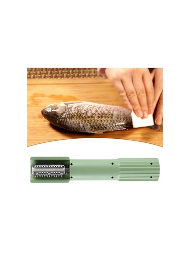 Homyl Balık Pullarını Temizleyici Restoranlar Kolayca Temizler Yeşil