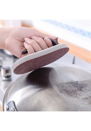 Ranyeek Ev Temizliği İçin El Fırçasıyla Multifonksiyonlu Kuvvetli Kireç Temizleyici: Mutfak, Banyo Ve Tuğla Taşları İçin Siyah Elmas Kumu Sprey