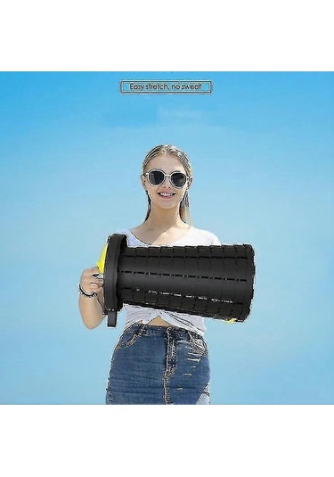 Bloomnest Katlanır Teleskopik Sandalye Açık Hava Balıkçılık Tabure Siyah A646 Altın-siyah Taşınabilir Altın - Siyah