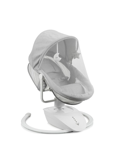 Poppypapa Fluppy Lüks Elektrikli 3d Multi Fonksiyonel Otomatik Sallanan Ana Kucağı Beşik