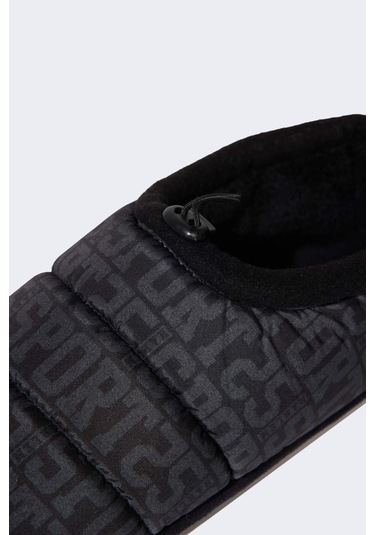 Defacto Erkek Düz Taban Slip On Terlik D3085ax24wnbk23 Siyah