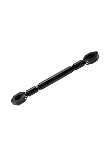 Reedark Motosiklet Alüminyum Dengeli Bar Siyah - 22mm Evrensel Uyumlu, Aksesuar Tutucu, Dayanıklı Ve Ayar Özelliği Siyah
