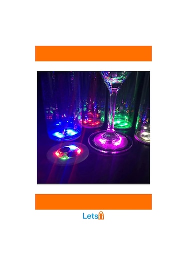 6 Cm Yapışkanlı Led Işık Nargile Altı Işıklandırma