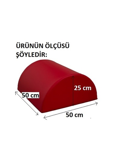 Yarım Silindir Pozisyonlama Yastığı 50 x 50 CM