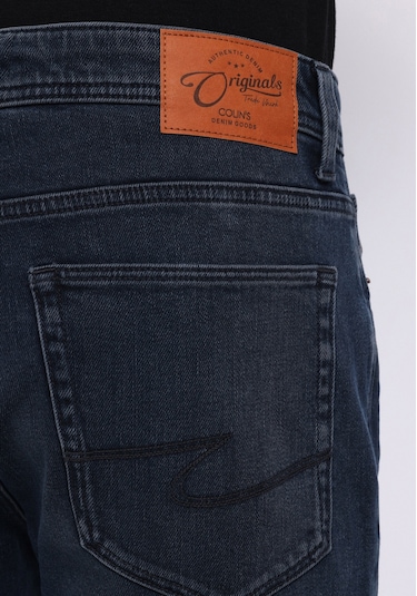Colins Regular Fit Erkek Koyu İndigo Jean Pantolon Cl1076532 Q1.v1 Dn43736 Denim
