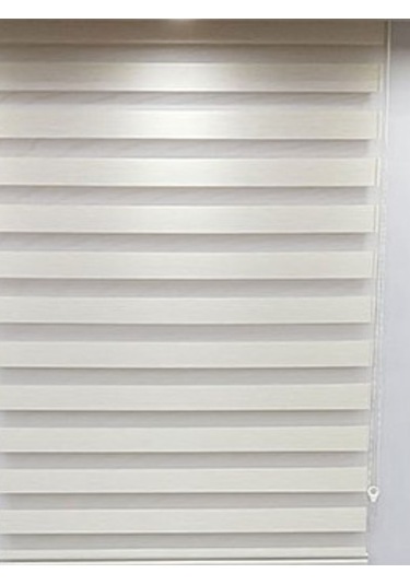 Krem Zebra Perde Krem