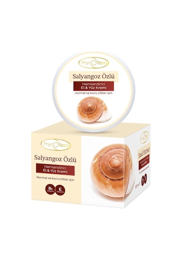 Phytoflora Salyangoz Özlü Ne MLendirici El ve Yüz Kremi 100  ML