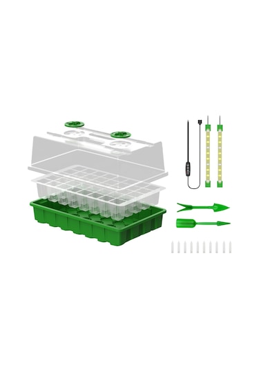 Homyl Tohum Başlatma Tepsisi Grow Light Full