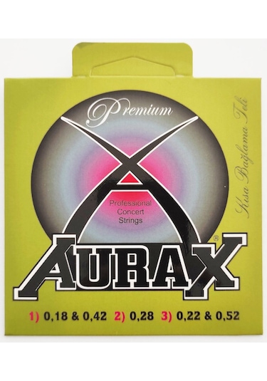 Aurax Ax-18 Kısa Sap Bağlama Teli Profesyonel 0.18