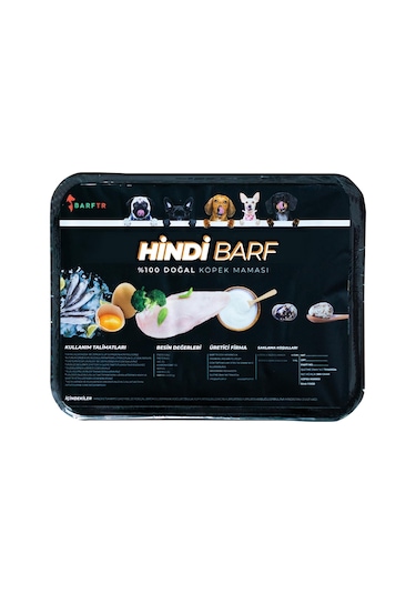 Barftr Hindi Barf Köpek Maması 16 x 500 G