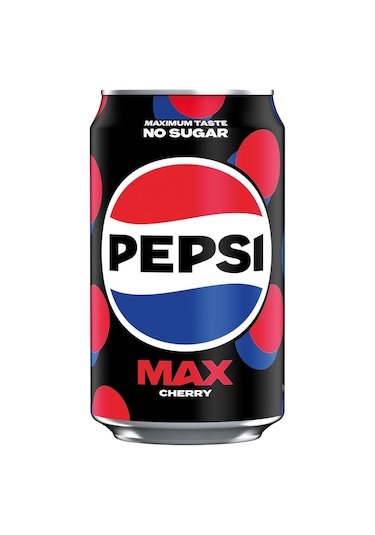 Pepsi Max Cherry No Sugar Cola 330 ML