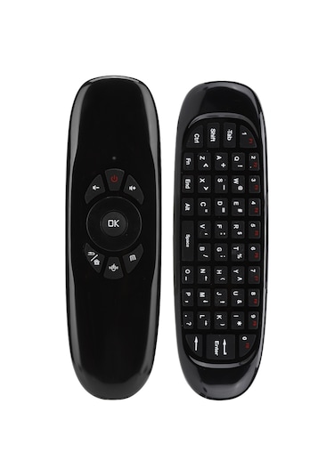 Mufunye 2.4g Kablosuz Klavye Fare Birleşik Kumanda, 6-aksiyel Sensörlü 360 Hareket Algılama, Android/windows Uyumlu Pc, Akıllı Tv, Set-top Box