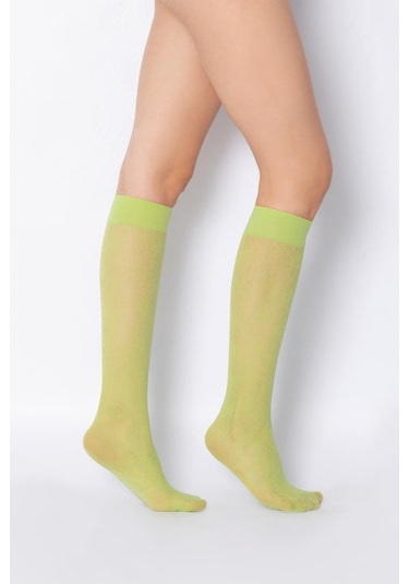 Doremi Desenli Dizaltı Çorap Tracy