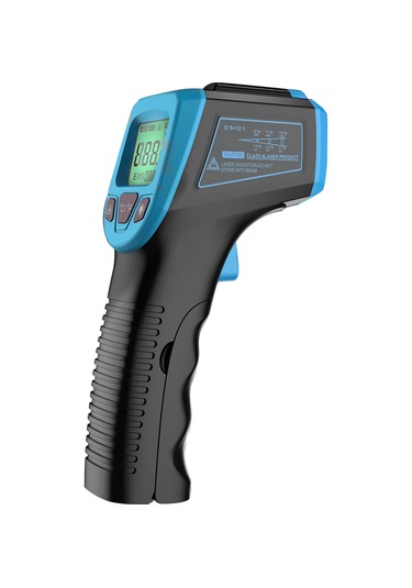Tenfowee "yüksek Hassasiyetli Endüstriyel Kızılötesi Termometre -50 C-600 C Mavi Renk"