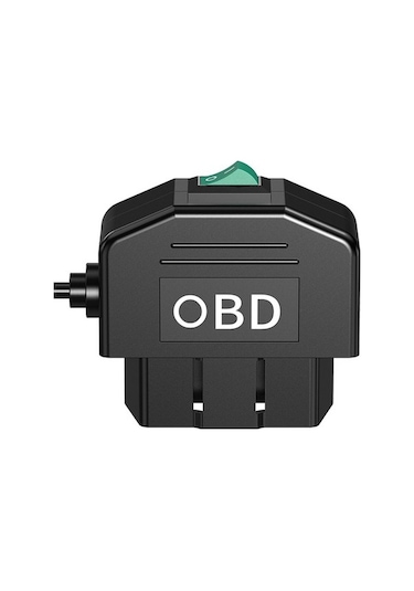 Pazly Voltaj Usb Obd Korumalı Kamera Kablosu 5v/3a 12-24v Araç Güç Kablosu Düşük Çıkışlı 111-fl