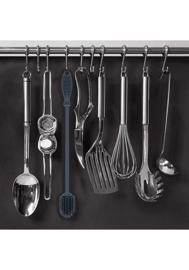 Silikon Şişe Fırçası Bir Fırça 12,5 İnç Şişe Temizleme Fırças