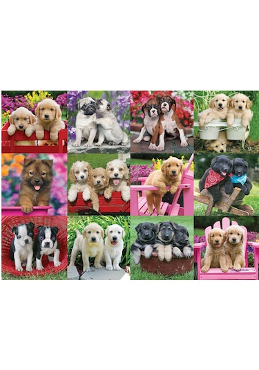 Ravensburger 500 Parça Puzzle Köpek Yavruları 146598