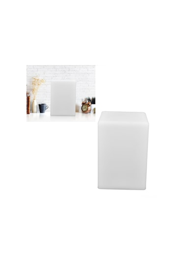 Kosona Rgbw Led Kare Sütun Aydınlatması - 16 Renk 4 Modlu Kumanda İle Ev/bar Dekoratif Gece Lambası 10x10x15cm Diğer