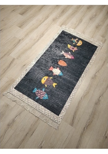 Yamalı Home Style Deri Taban M1516-80X150 Çok Renkli