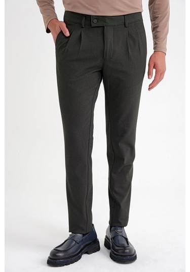 P 1205 Pantolon Comfort Füme Füme