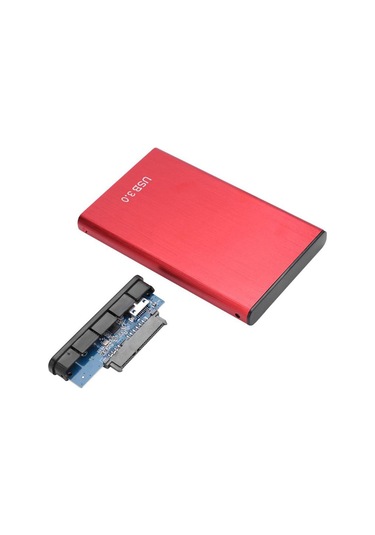 Mufunye Alüminyum Usb 3.0 Sata Disk Kutusu 2.5 İnç Ssd Ve Sabit Disk Desteği 5gbps Hızlı Veri Transferi Plug & Play Mavi