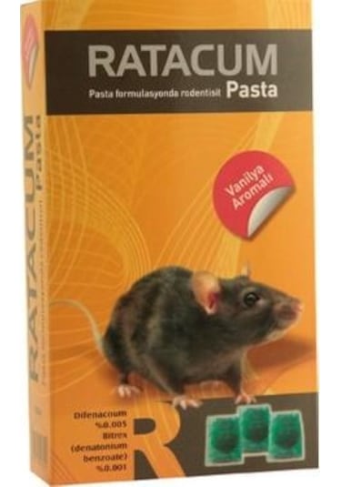 Ratacum Fare Pastası Vanilya Aromalı 100Gr Fare Zehiri
