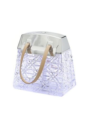 Masaüstü Küçük Kristal Çanta Nemlendirici Aroma Ortam Aydınlatması, Renk: Mavi Plug-in - Diğer