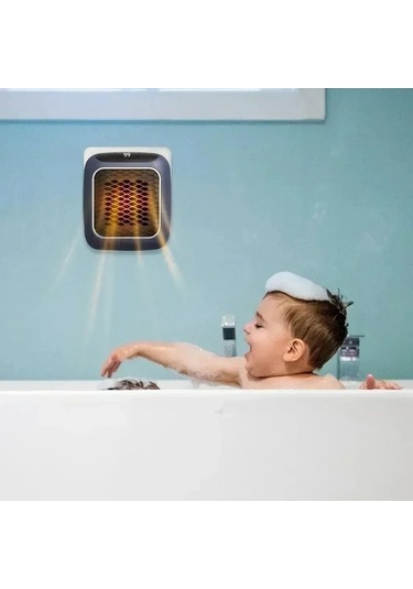 Trendooze Dongjing 800 W Mini Isıtıcı, Duvar Montajlı Ev Isıtıcı