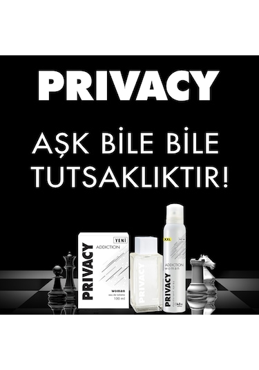 Privacy Woman Addiction Kadın Sprey Deodorant 6 x 200 ML