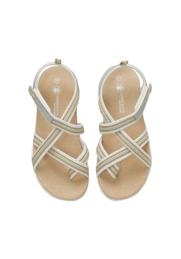 Lumberjack Alısa 4fx Kırık Beyaz Comfort Casual Günlük Spor Sandalet Kırık Beyaz