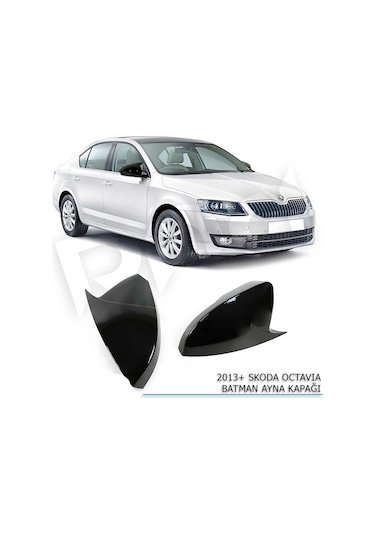 Skoda Octavia 2013-2020 Yarasa / Batman Ayna Kapağı