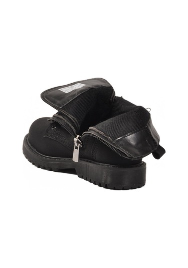 24028 P Siyah-zümrüt Çocuk Bot Siyah - Zümrüt