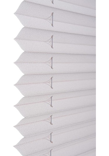 Plise Dekor Açık Gri Plise Perde Vidalı 50g X 250y Cm Çok Renkli