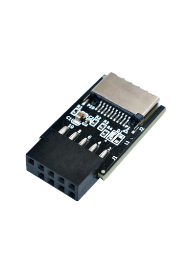 Xurunkeji Usb 2.0 9pin - Type-e Adaptörü Usb 2.0 9pin Ön Panel Başlığı - Type-e Dahili Adaptörü 5v Güç Led'li