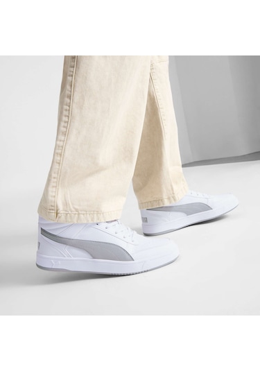 Puma Drıbble Mıd Sl Ayakkabı 400980 04 Beyaz