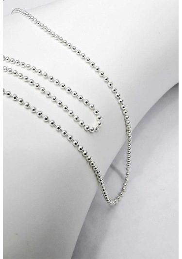 Omar Silver Unisex Top Tırnak Makası 1,9 MM Gümüş Kolye Zincir