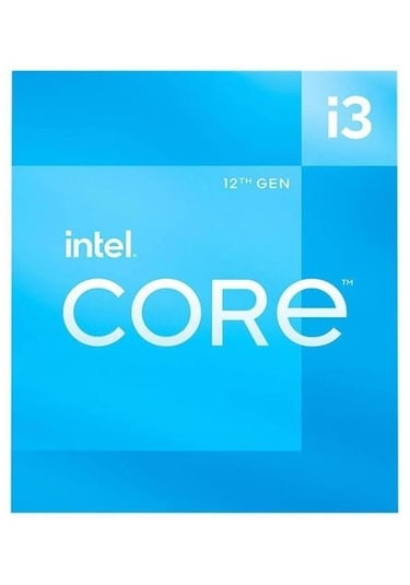 Intel Core İ3 12100 17mb 4çekirdekli O/b Uhd Vga 1700p 58w Kutusuz+fansız