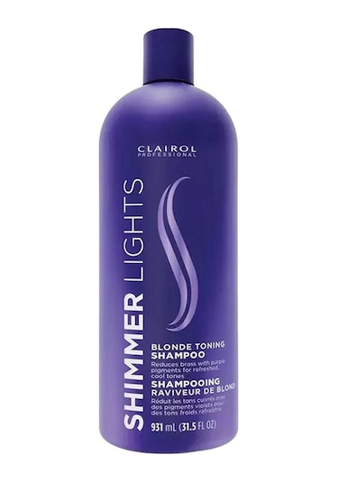 Clairol Shimmer Lights Sarı Saçlar İçin Tonlayıcı Mor Şampuan 931 ML