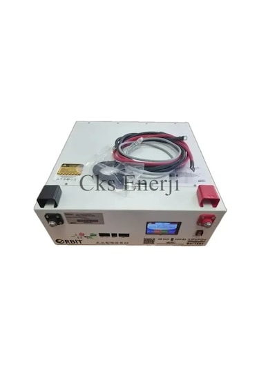 48v 100ah Kasa Tipi Lityum Akü Lifepo4 Batarya Ekranlı