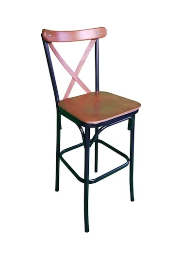 Tonet Bar Sandalyesi Bar Taburesi Mutfak Sandalye Cafe Sandalyesi Ceviz