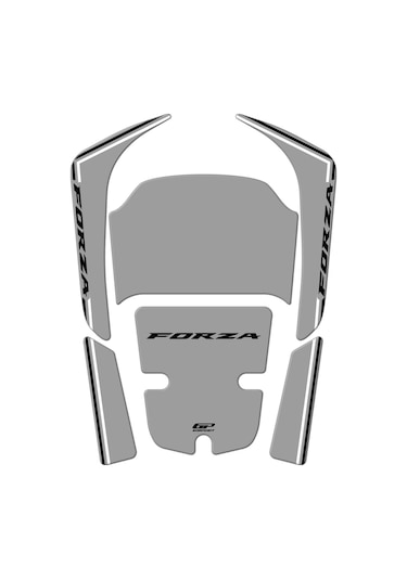 GP Kompozit  Honda Forza 250 2018-2025 Uyumlu Tank Pad Nardo Gri