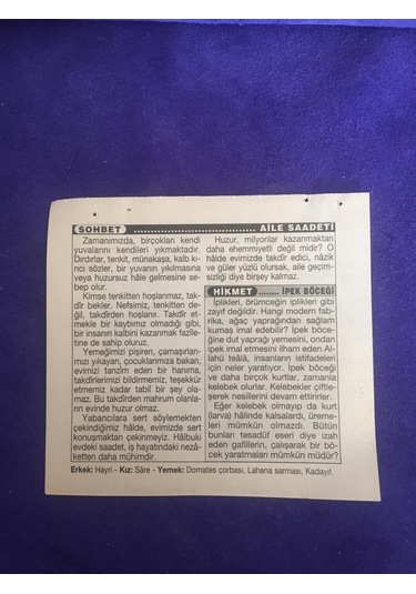 25 Ekim 2001 Takvim Yaprağı - Nostalji Koleksiyonluk Takvim Yaprağı B