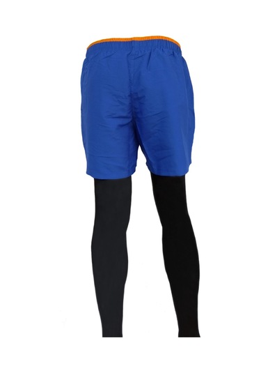 Erkek Saks Mavi Mıcro Çabuk Kuruma Özellikli Deniz Şortu Edy2159s